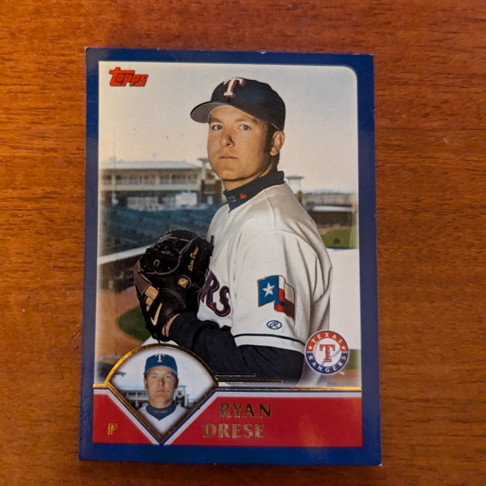 Topps Ryan Drese Baseball Card